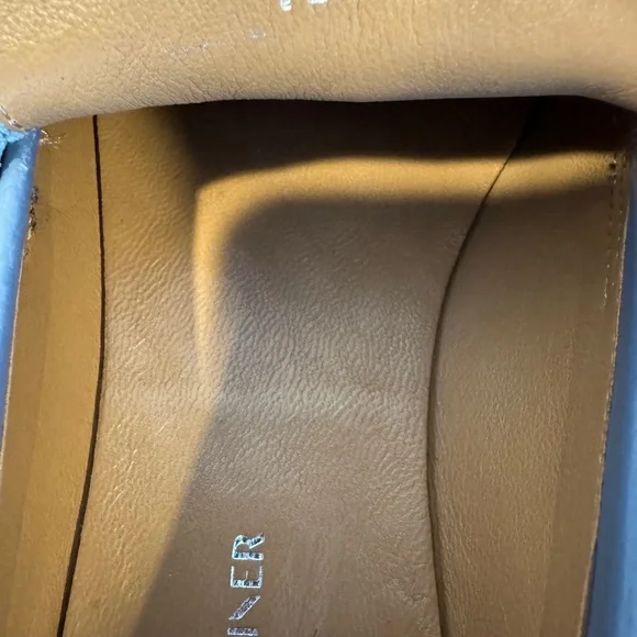 Donald J. Pliner Slate Blue Leather Loafers - Picture 16 of 16